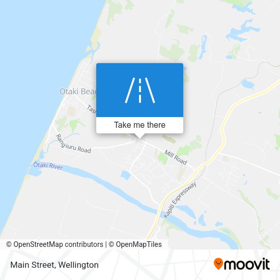 Main Street map