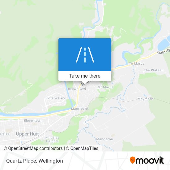 Quartz Place map