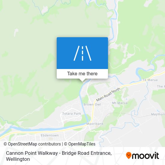 How to get to Cannon Point Walkway Bridge Road Entrance in Emerald