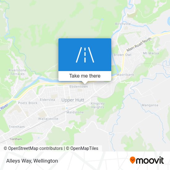 Alleys Way map