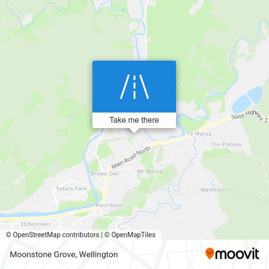 Moonstone Grove map