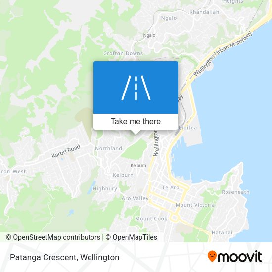 Patanga Crescent map