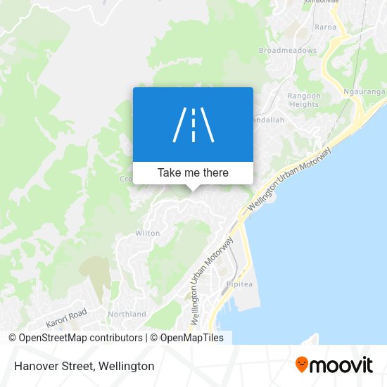 Hanover Street map