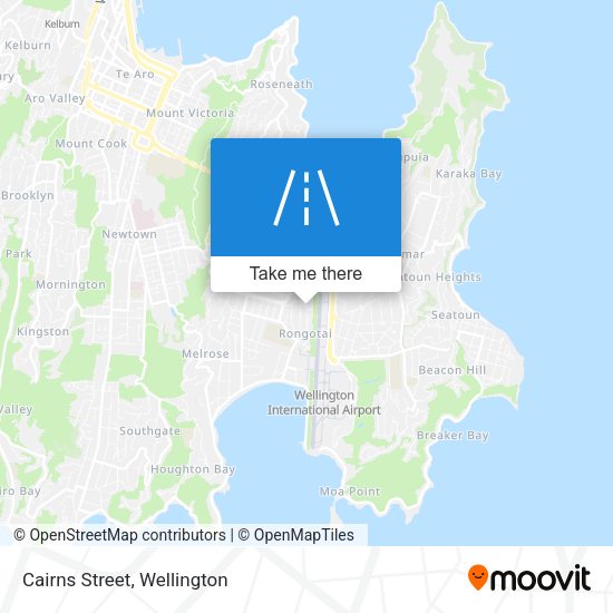Cairns Street map