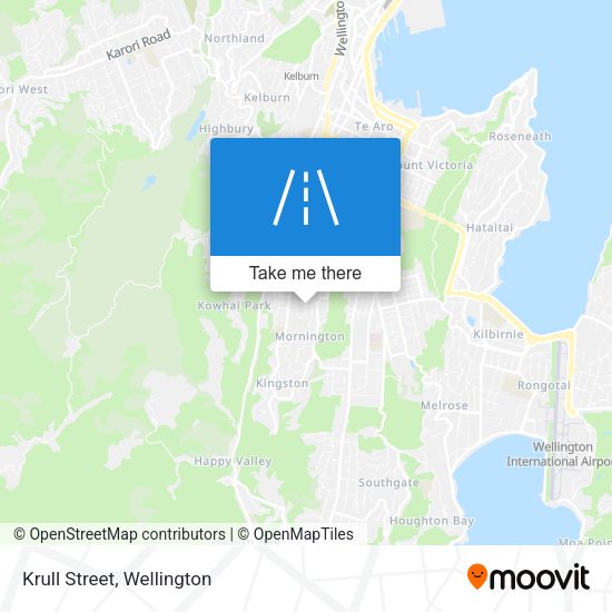 Krull Street map