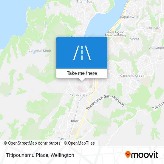 Titipounamu Place map