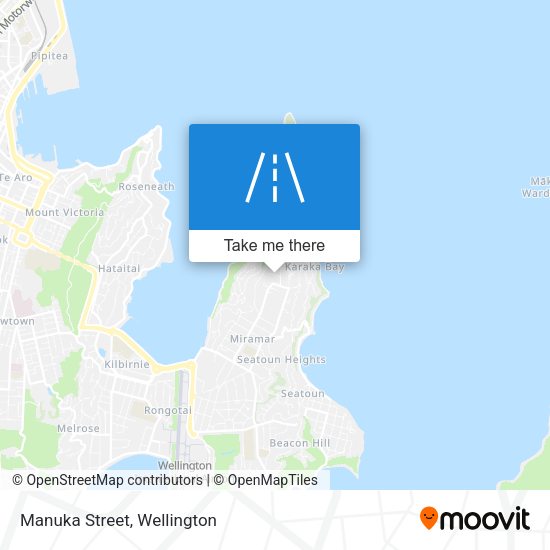 Manuka Street map