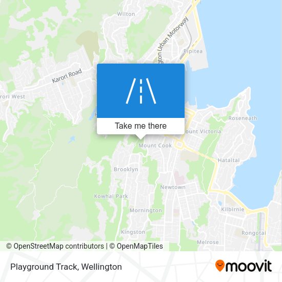 Playground Track map