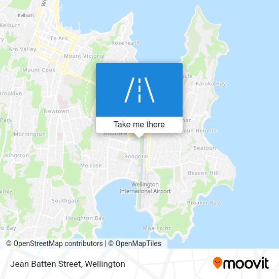 Jean Batten Street map