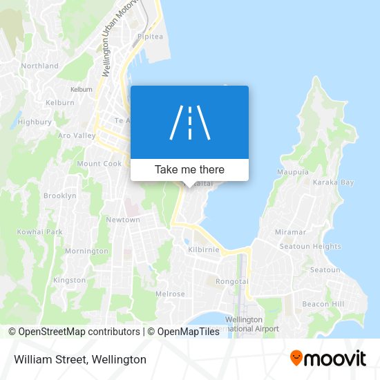 William Street map