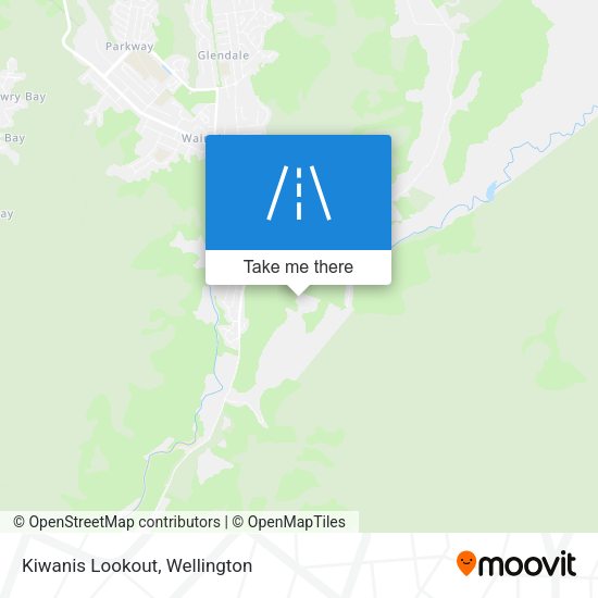 Kiwanis Lookout map