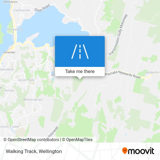 Walking Track map