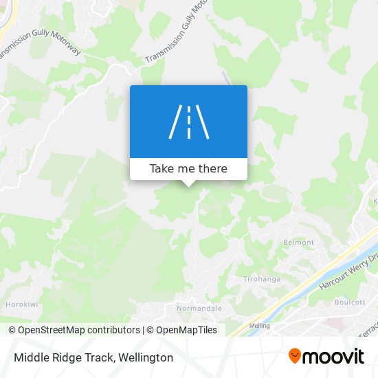 Middle Ridge Track map