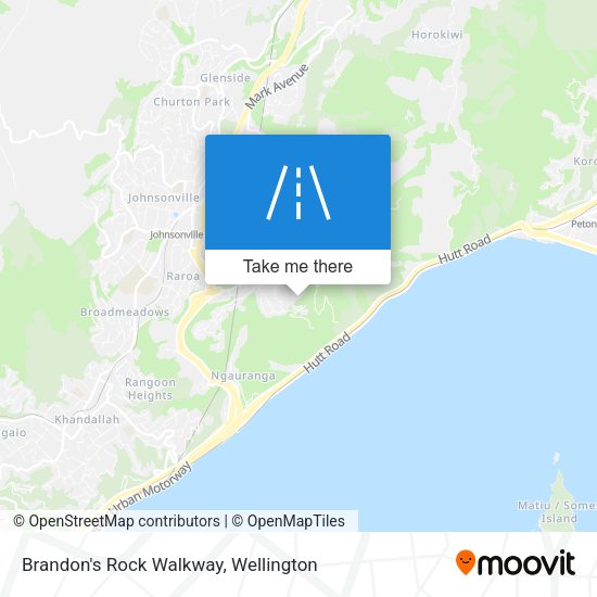 Brandon's Rock Walkway map