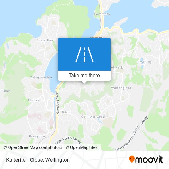 Kaiteriteri Close map