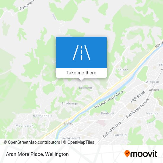 Aran More Place map