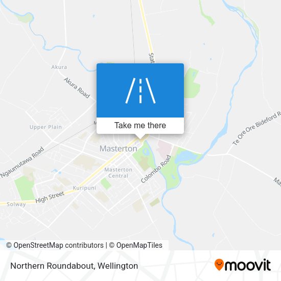 Northern Roundabout map