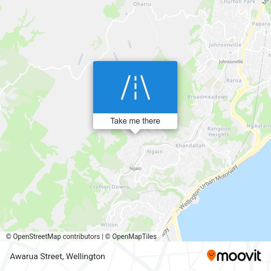 Awarua Street map