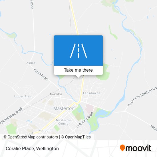 Coralie Place map