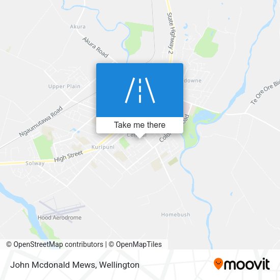 John Mcdonald Mews map