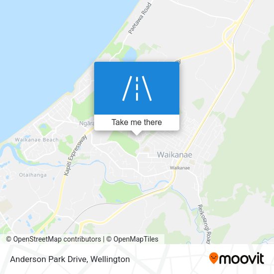 Anderson Park Drive map