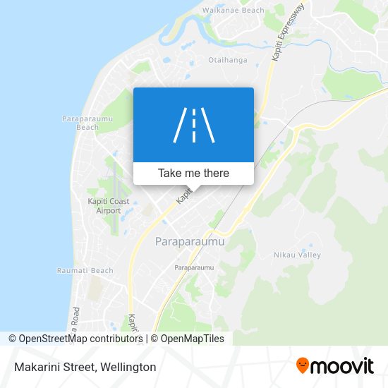 Makarini Street map