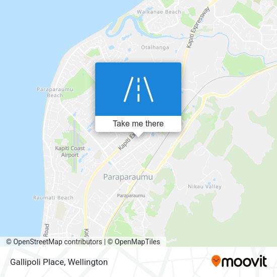 Gallipoli Place map