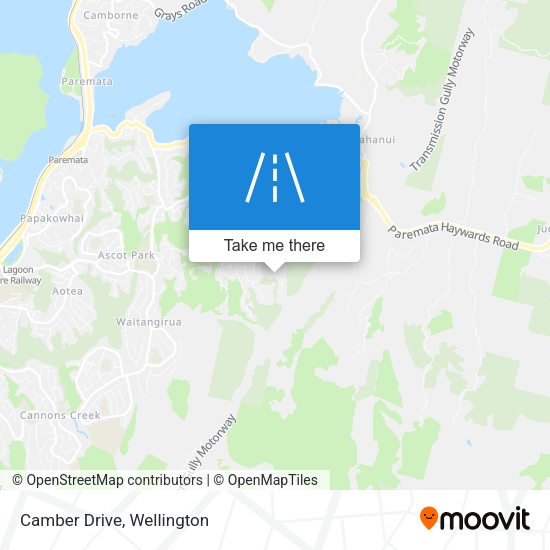 Camber Drive map