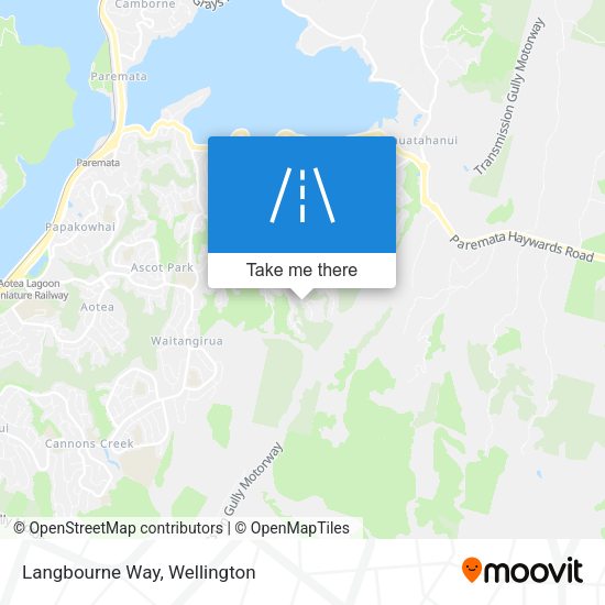 Langbourne Way map