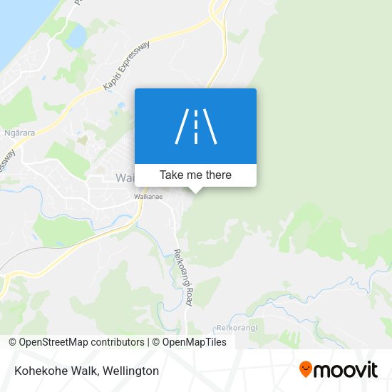 Kohekohe Walk map