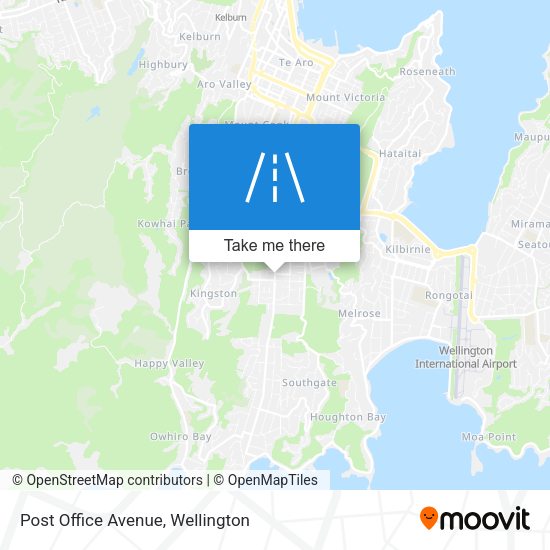Post Office Avenue map