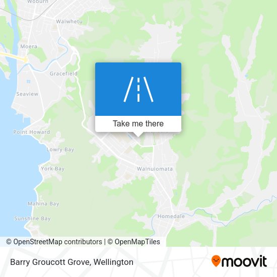Barry Groucott Grove map