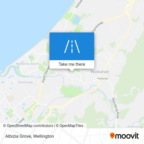 Albizia Grove map