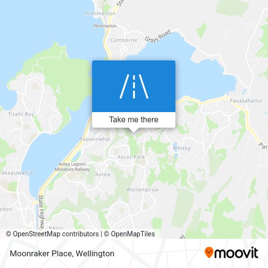 Moonraker Place map