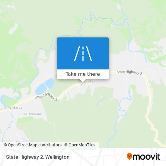 State Highway 2 map