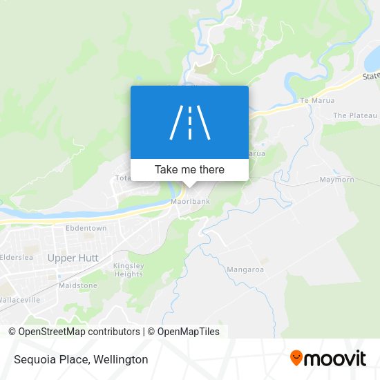 Sequoia Place map