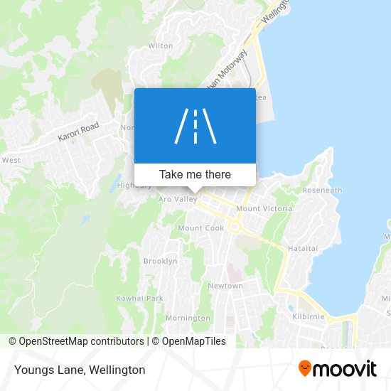 Youngs Lane map