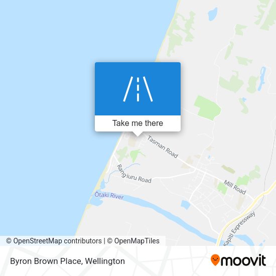 Byron Brown Place map