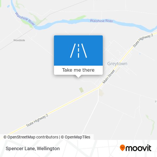 Spencer Lane map