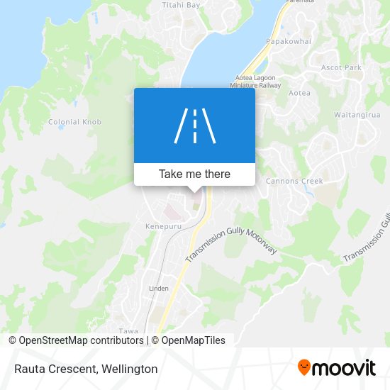 Rauta Crescent map