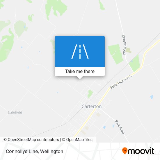 Connollys Line map