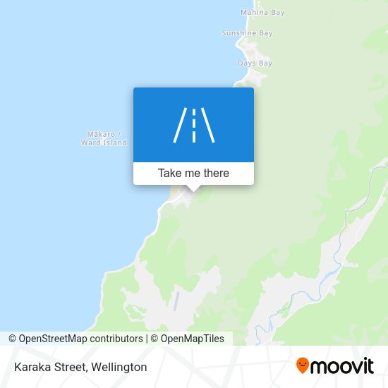 Karaka Street map