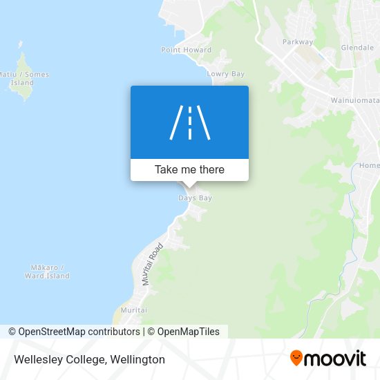 Wellesley College map