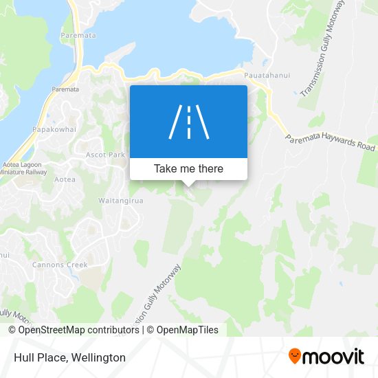 Hull Place map