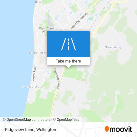 Ridgeview Lane map