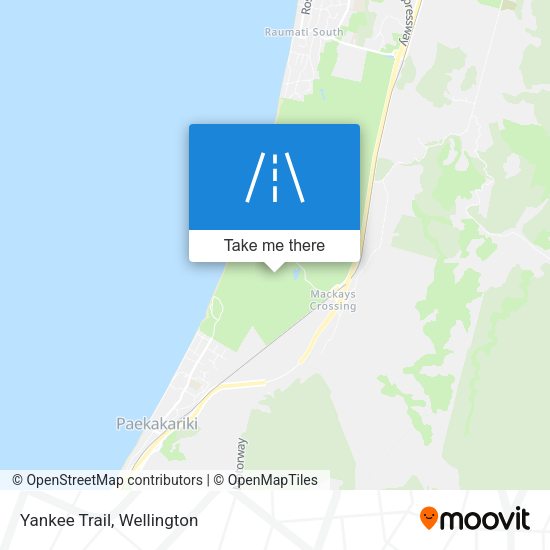 Yankee Trail map