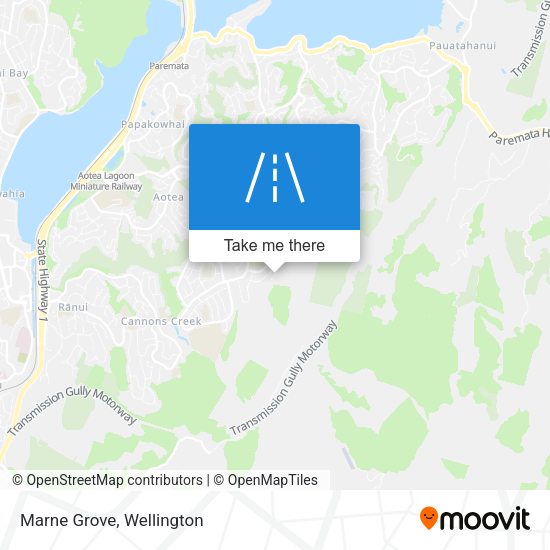 Marne Grove map