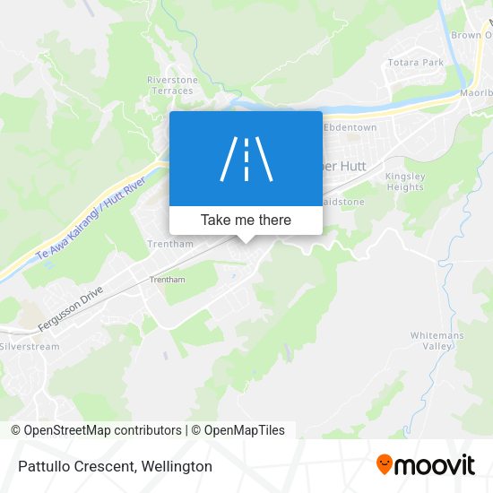 Pattullo Crescent map