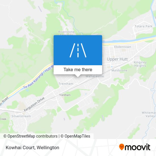 Kowhai Court map