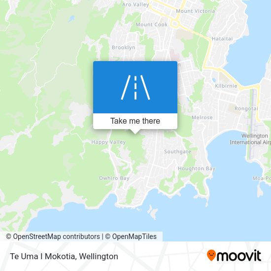 Te Uma I Mokotia map
